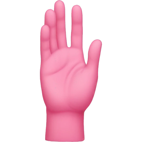 pink prayer hand emoji