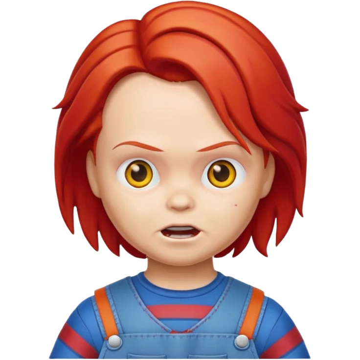 Un emojin de chuky emoji