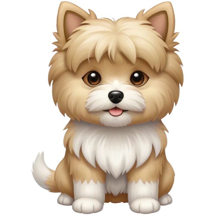 Morkie dog emoji