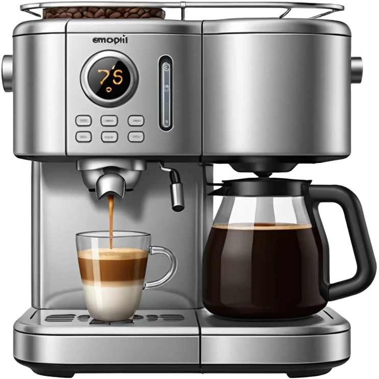 coffee at home machine emoji