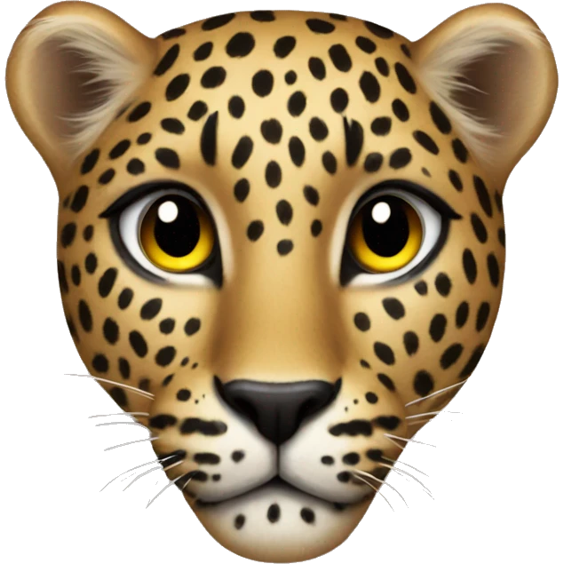 leopard heart  emoji