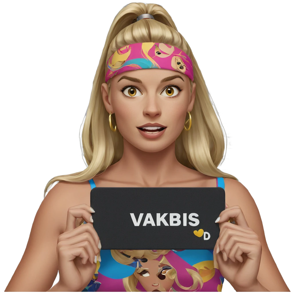 blonde girl with hoop earrings emoji