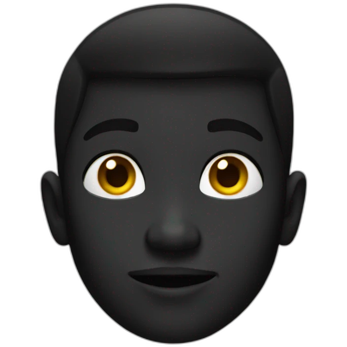 Dark boy emoji