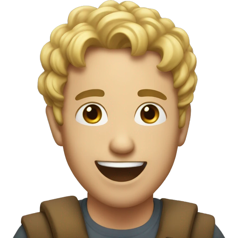 My picture lauging emoji