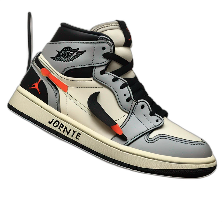 Jordan 1 off white emoji