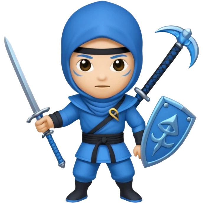 necesito un emoji ninja con el signo de acuario  emoji