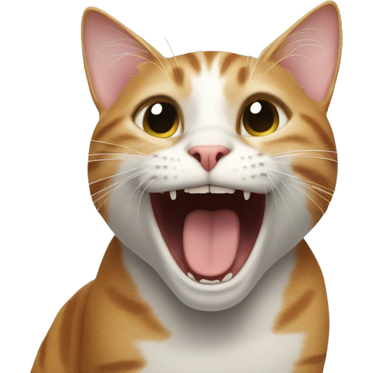 cat singing emoji