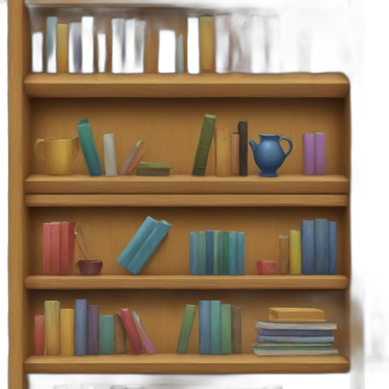 bookshelf emoji