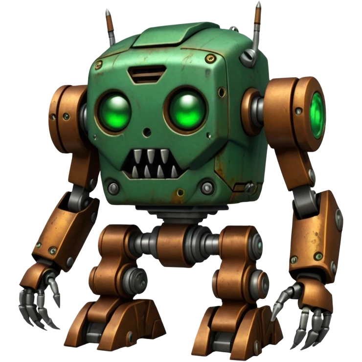 horror mecha bionic monster emoji