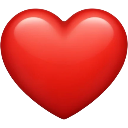 red heart emoji