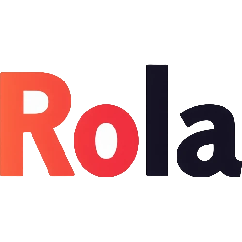 The text "Rola" emoji