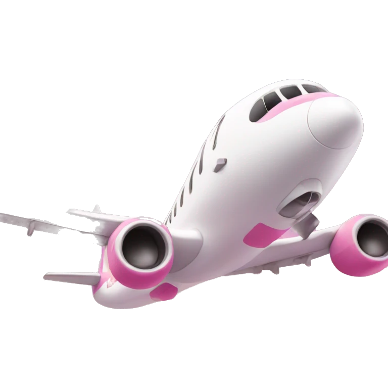 Hello kitty en un avión  emoji