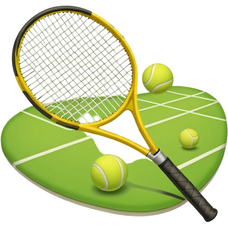 Racket and ball emoji