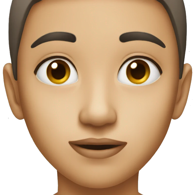 Clear skin  emoji
