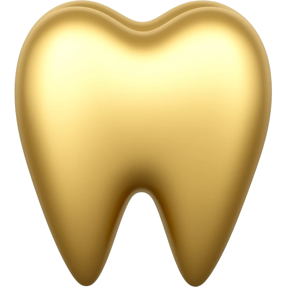 Gold tooth emoji