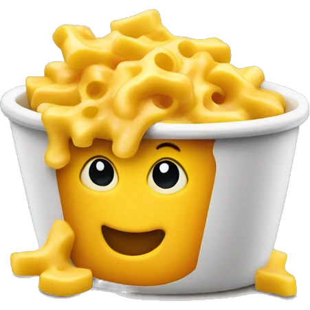 Mac and cheese emoji