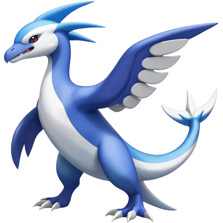 Lugia-Silvally-Kyogre-Latios-fusion-creature (full body) emoji