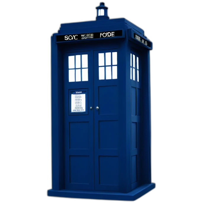 Tardis emoji