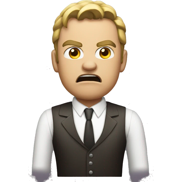 angry dealer emoji