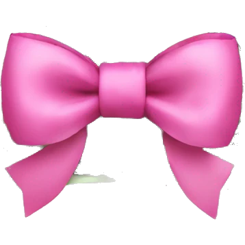 dollar with a pink bow emoji