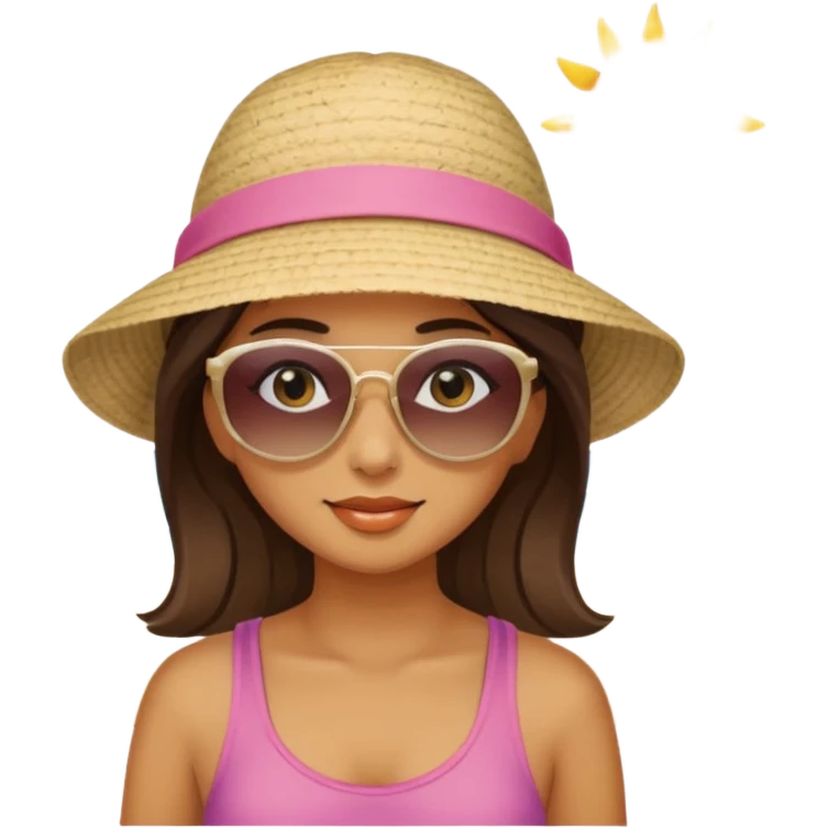 girl at the beach emoji