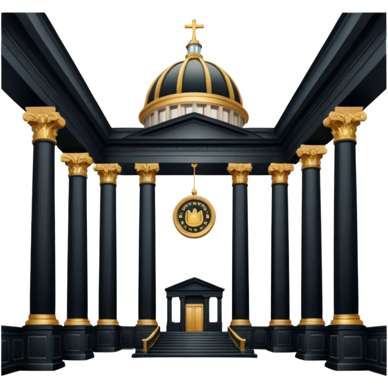 Courthouse interior. emoji
