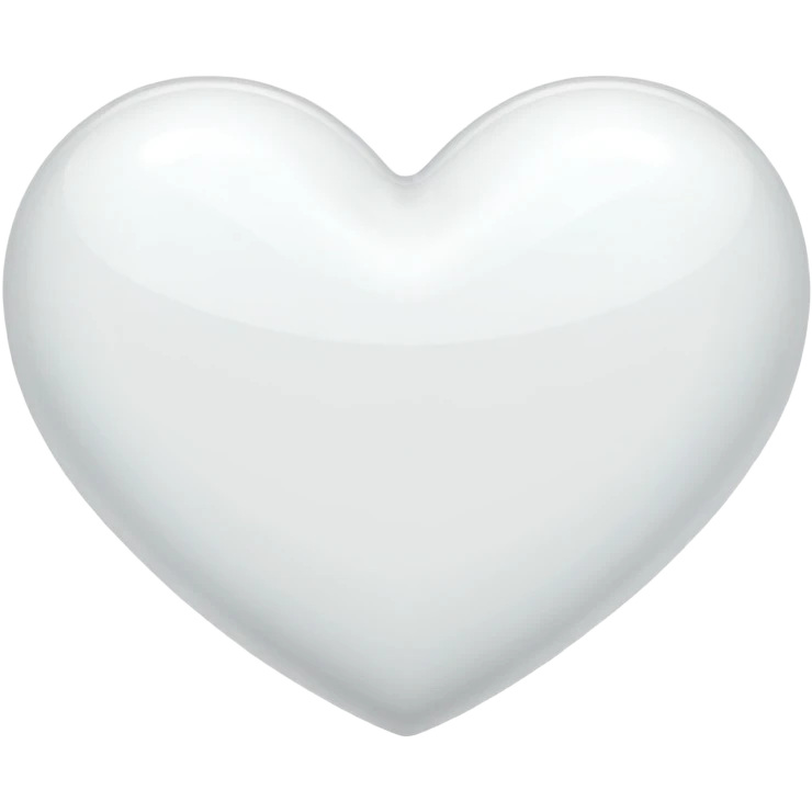 white heart emoji