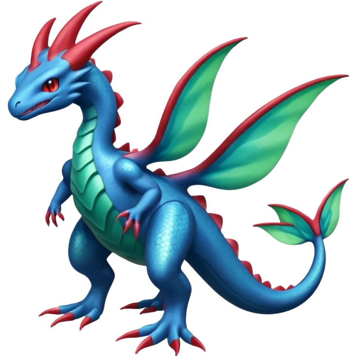 Salamence-Cresselia-Zygarde-Fakémon-fusion, full body emoji