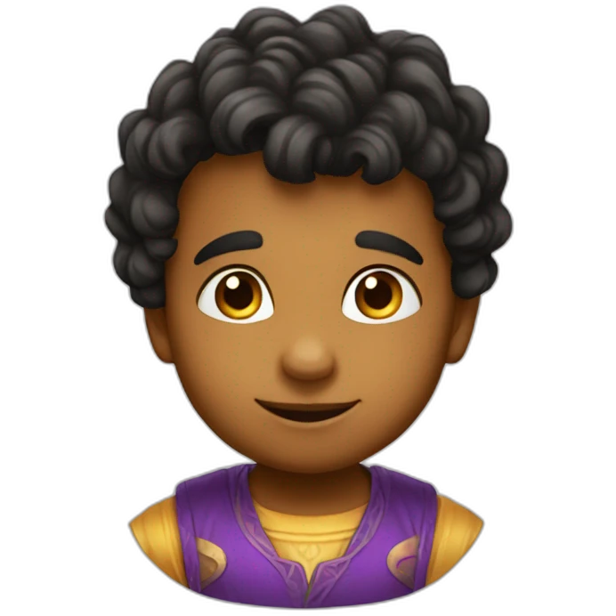 Baby Aladin Genius emoji