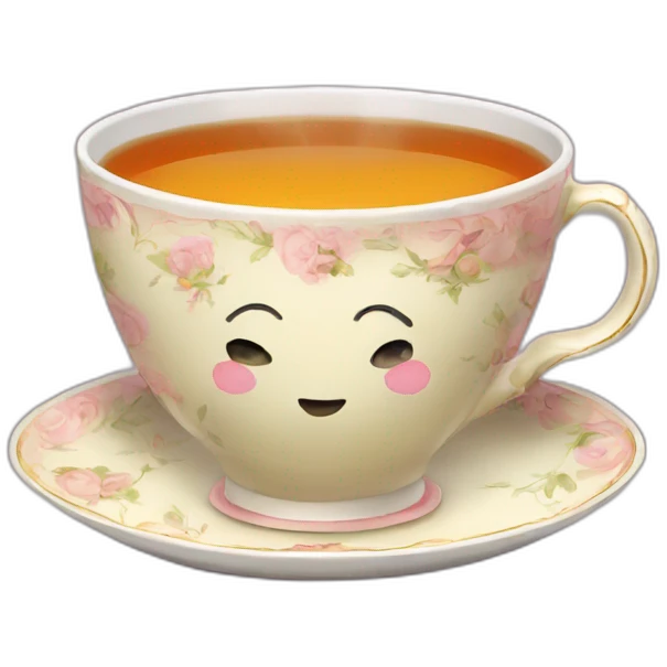 Tea in teacup emoji