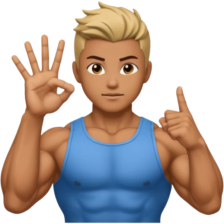 Emoji where sukuna is doing his domain handsign emoji