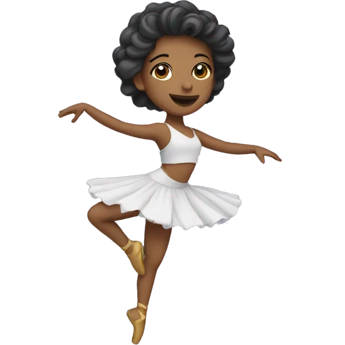 A dancer emoji