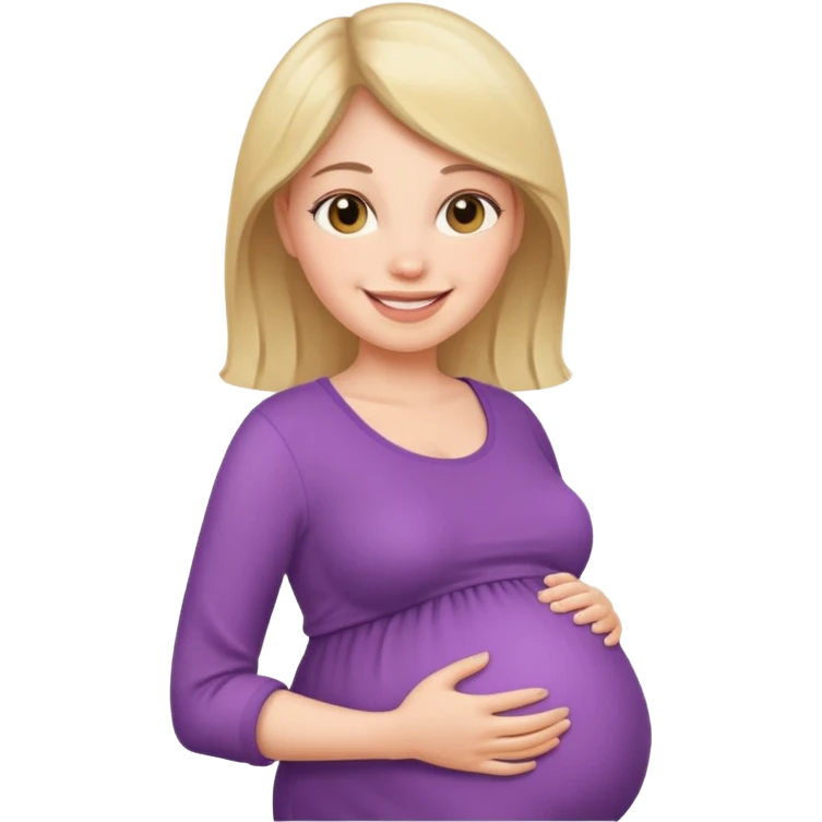 Вагітна жінка сучасна emoji