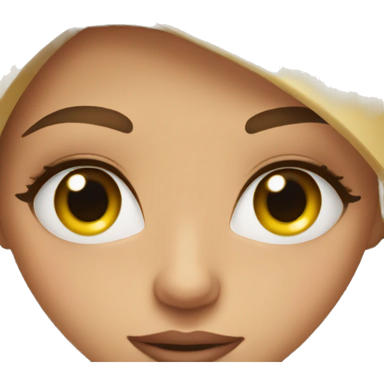 girl with long lashes emoji
