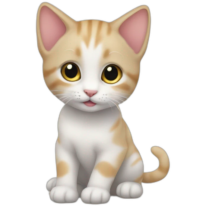 Baby cat emoji