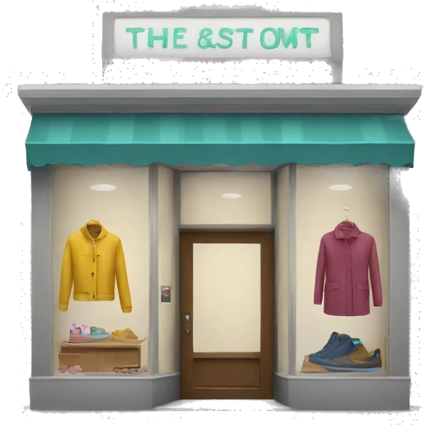 Clothes shop emoji