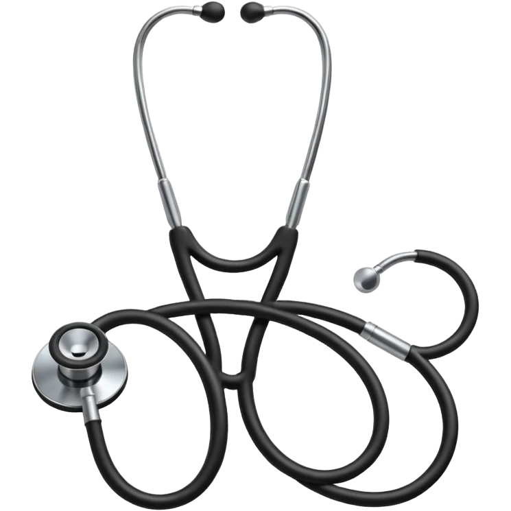 black Stethoscope emoji