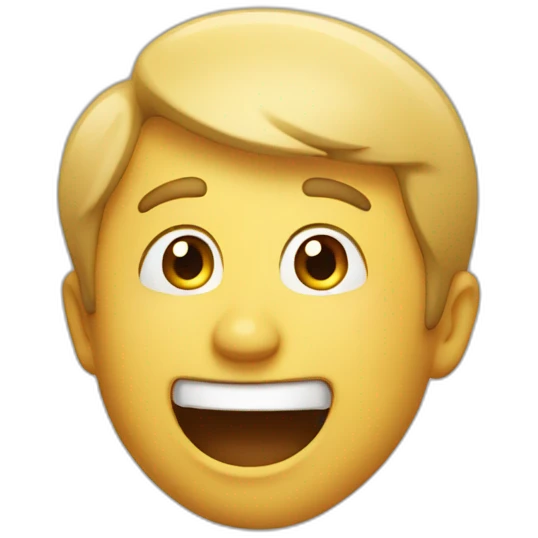 excited man emoji
