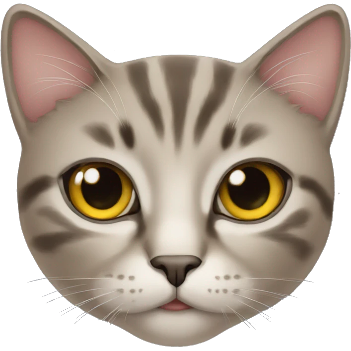 Cat with stars in its eyes emoji