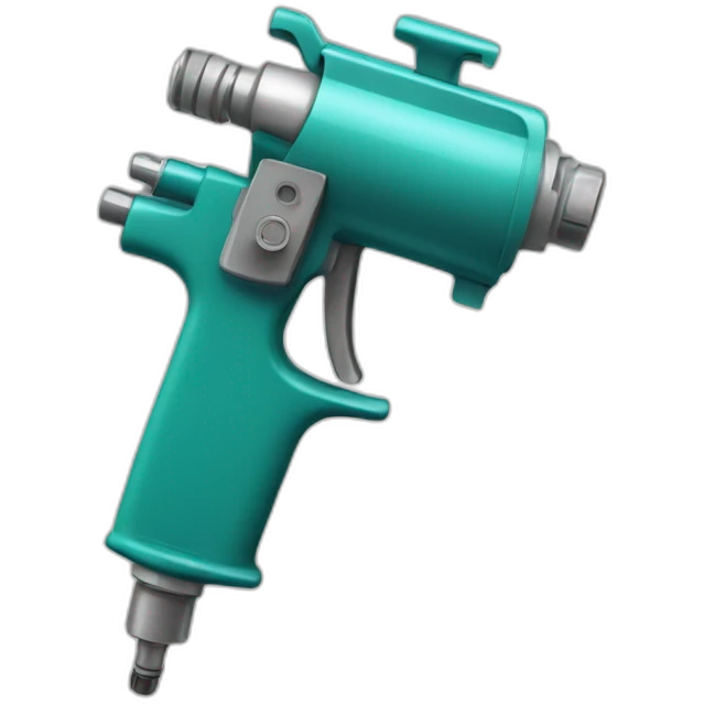 Money spray gun emoji