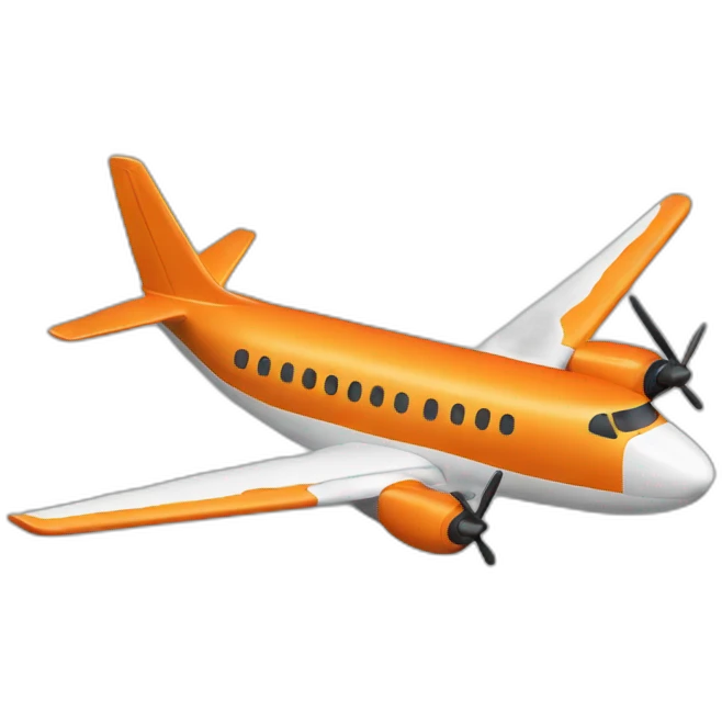 Orange Plane emoji