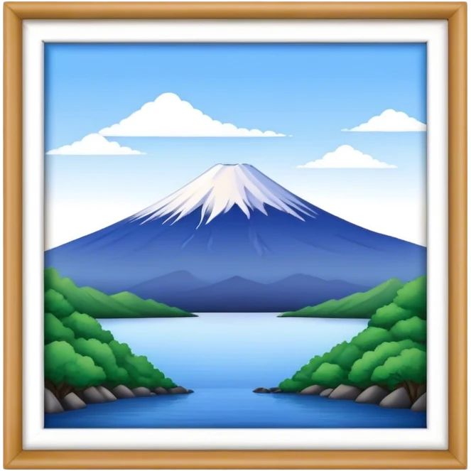 mount fuji emoji