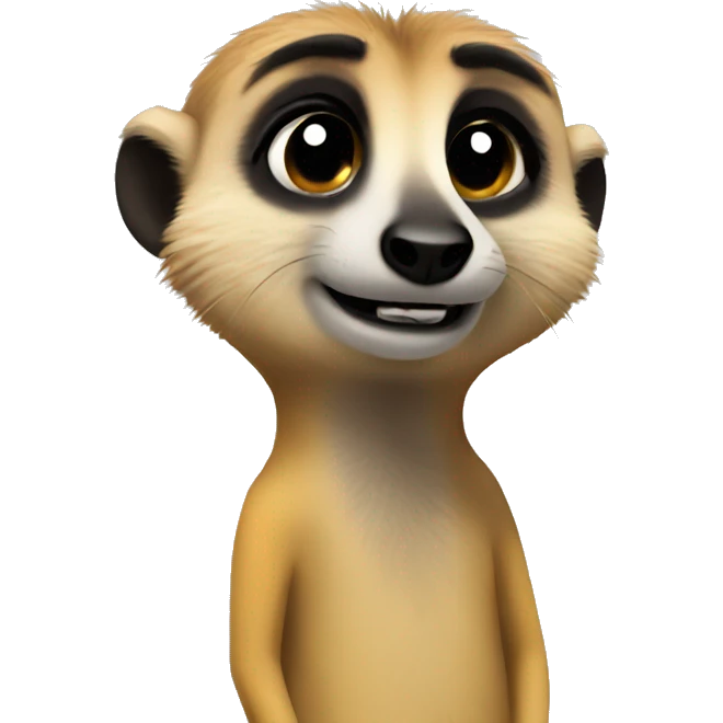 Emo meerkat emoji