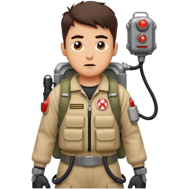 Create me a Ghost Buster in Solo leveling style emoji
