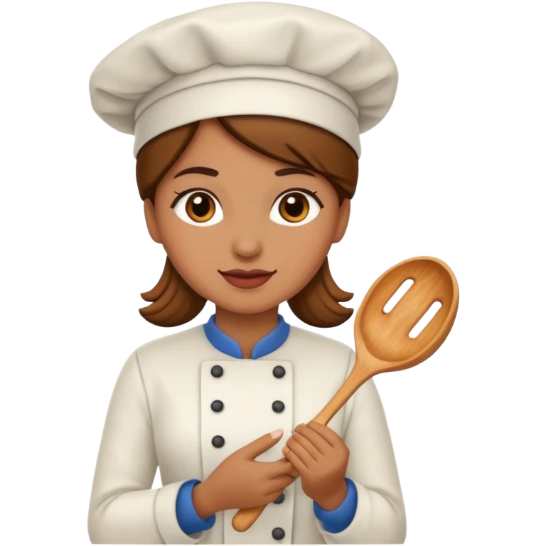 baker woman medium skin tone emoji