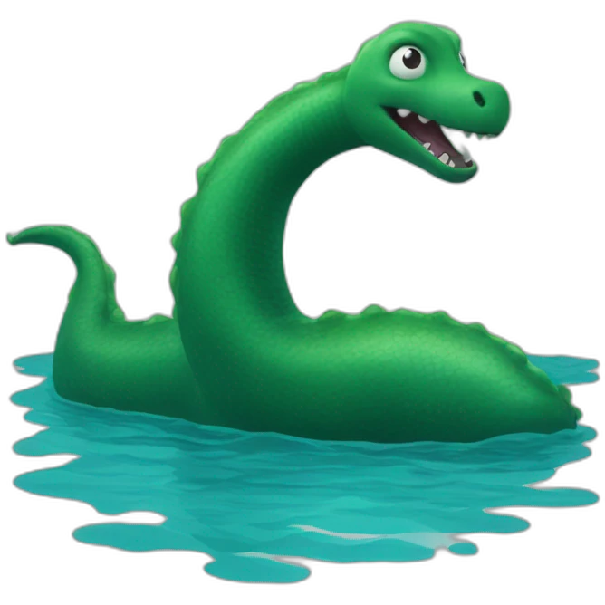 loch ness monster emoji