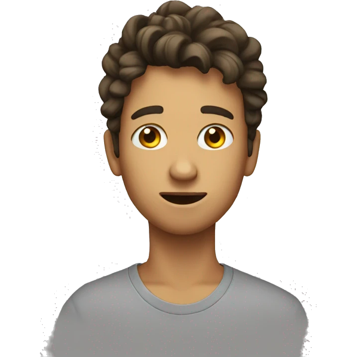 annoying teen emoji