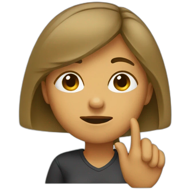Women - dab emoji