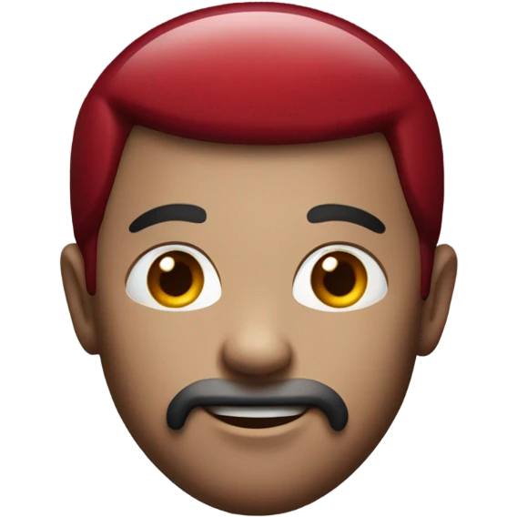 Dark red heart emoji