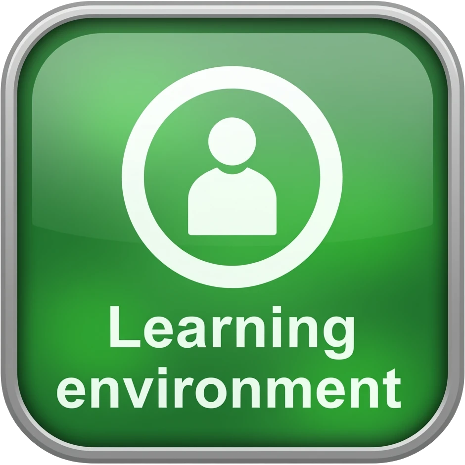 “This is a safe learning environment” sign emoji